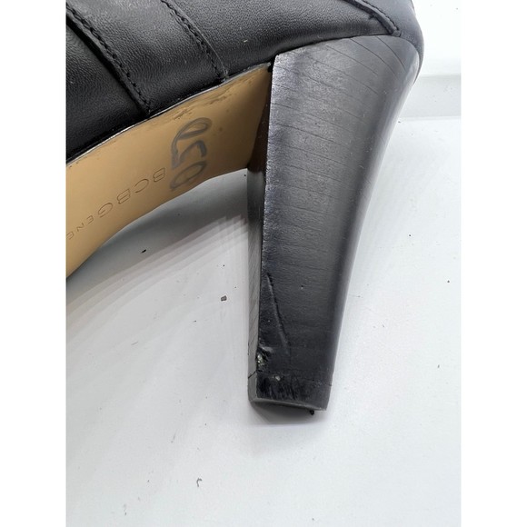 9 BCBGeneration PL-Giles Caged Lace Black Ankle Boot Sandal 4” Heel Open Toe - Picture 8 of 10